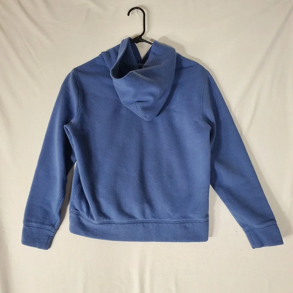 Polo Ralph Lauren 1992 Graphic Hoodie Boys L 14-16 Blue Pullover Sweatshirt